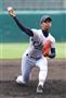 先発した中京大中京の上野翔太郎投手＝２０１５年８月１６日、兵庫県西宮市・甲子園球場（二星昭子撮影）