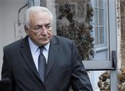 国際通貨基金（ＩＭＦ）の前専務理事、ドミニク・ストロスカーン氏＝２０１５年２月１１日、フランス・リール（ＡＰ）