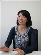 第２回世界若者農業サミットへ向け「思い」を語る高尾育穂さん＝東京都千代田区