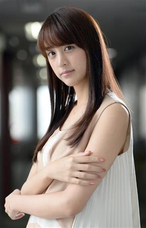 自然体で女優業を邁進する山本美月さん＝２０１５年６月１９日、東京都港区赤坂（寺河内美奈撮影）