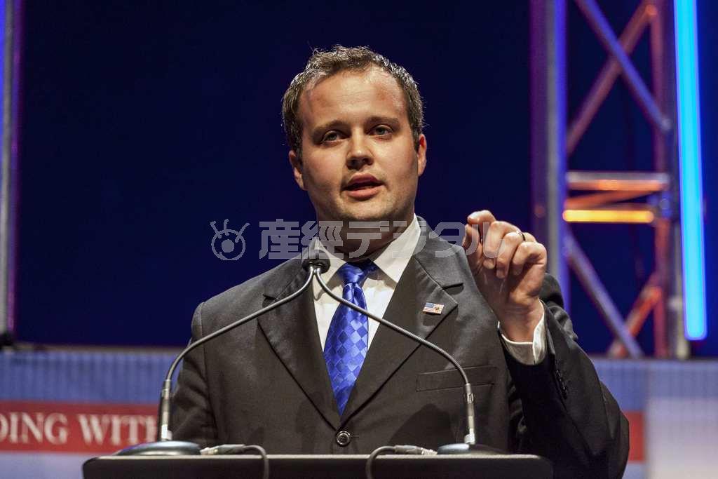 米テレビタレント、ジョシュ・ダガーさん＝２０１５年５月２２日、米アイオワ州エイムズ（ロイター）