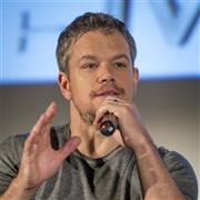 米俳優、マット・デイモンさん＝２０１５年８月１９日、米カリフォルニア州パサデナ（ロイター）