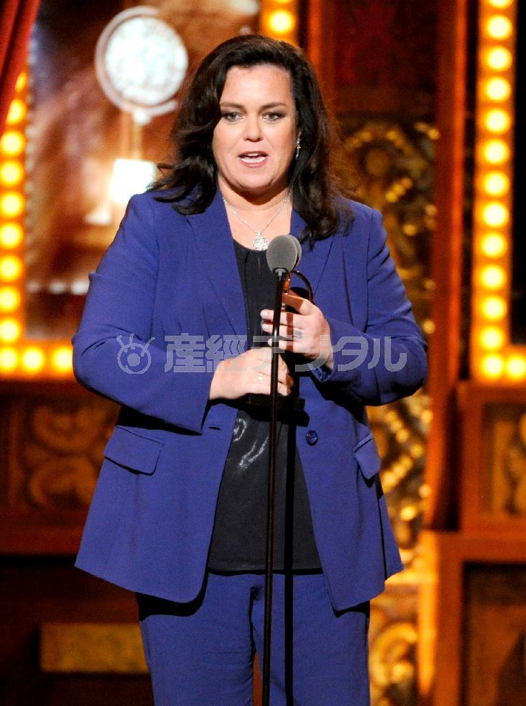 米コメディー女優、ロージー・オドネルさん＝２０１４年６月８日、米ニューヨーク（ＡＰ）