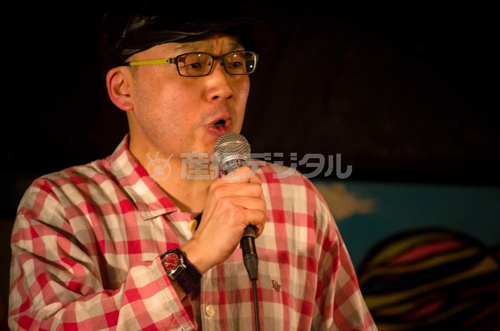 アルコール依存症の絶叫ポエマー月乃光司さん（提供写真）