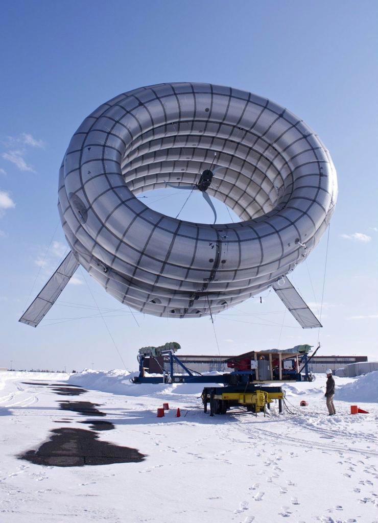 三菱重工業などが出資する米ベンチャーが開発中の空中浮体式風力発電設備