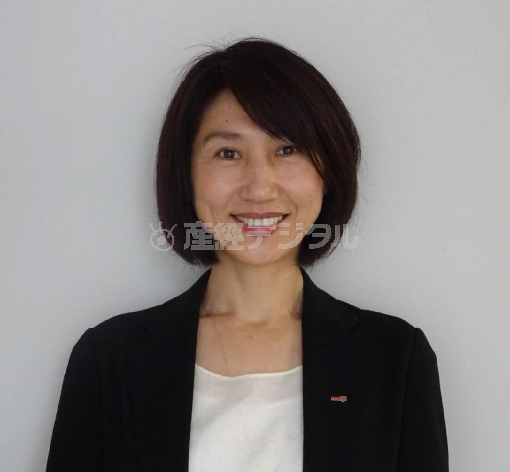 管理栄養士、大前恵（おおまえ・けい）さん＝２０１５年６月１５日（明治提供）