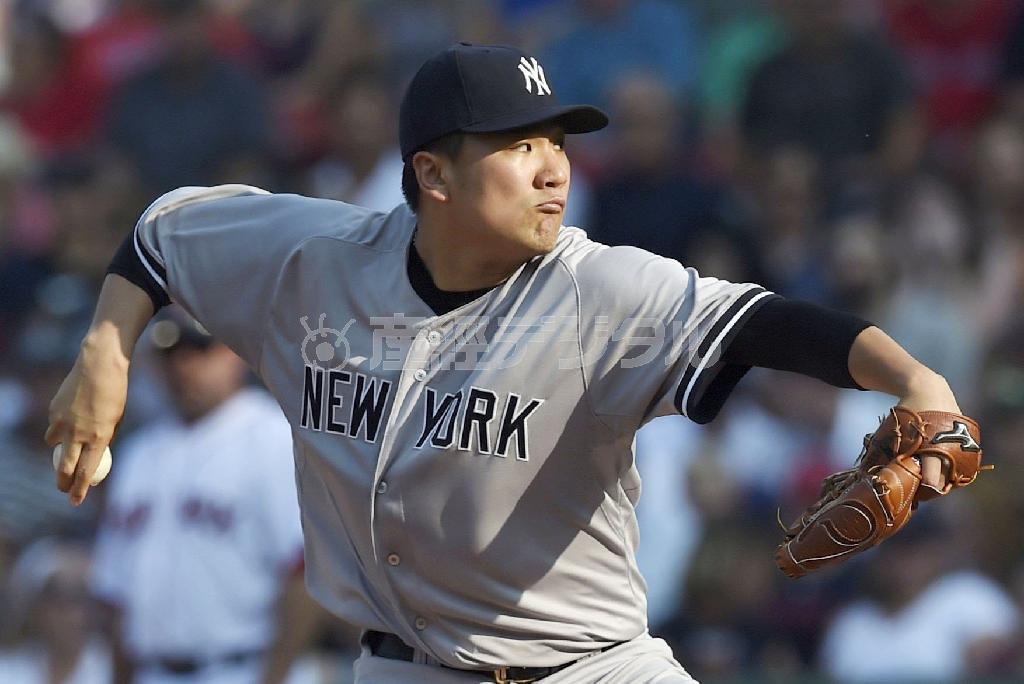 １１勝目を挙げたヤンキース・田中将大（まさひろ）＝２０１５年９月２日、米マサチューセッツ州ボストン（共同）