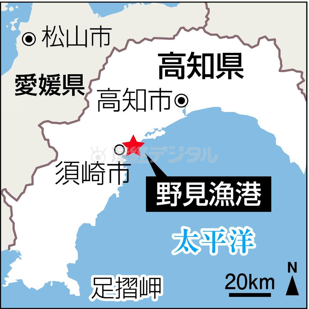 高知県須崎市の野見（のみ）漁港