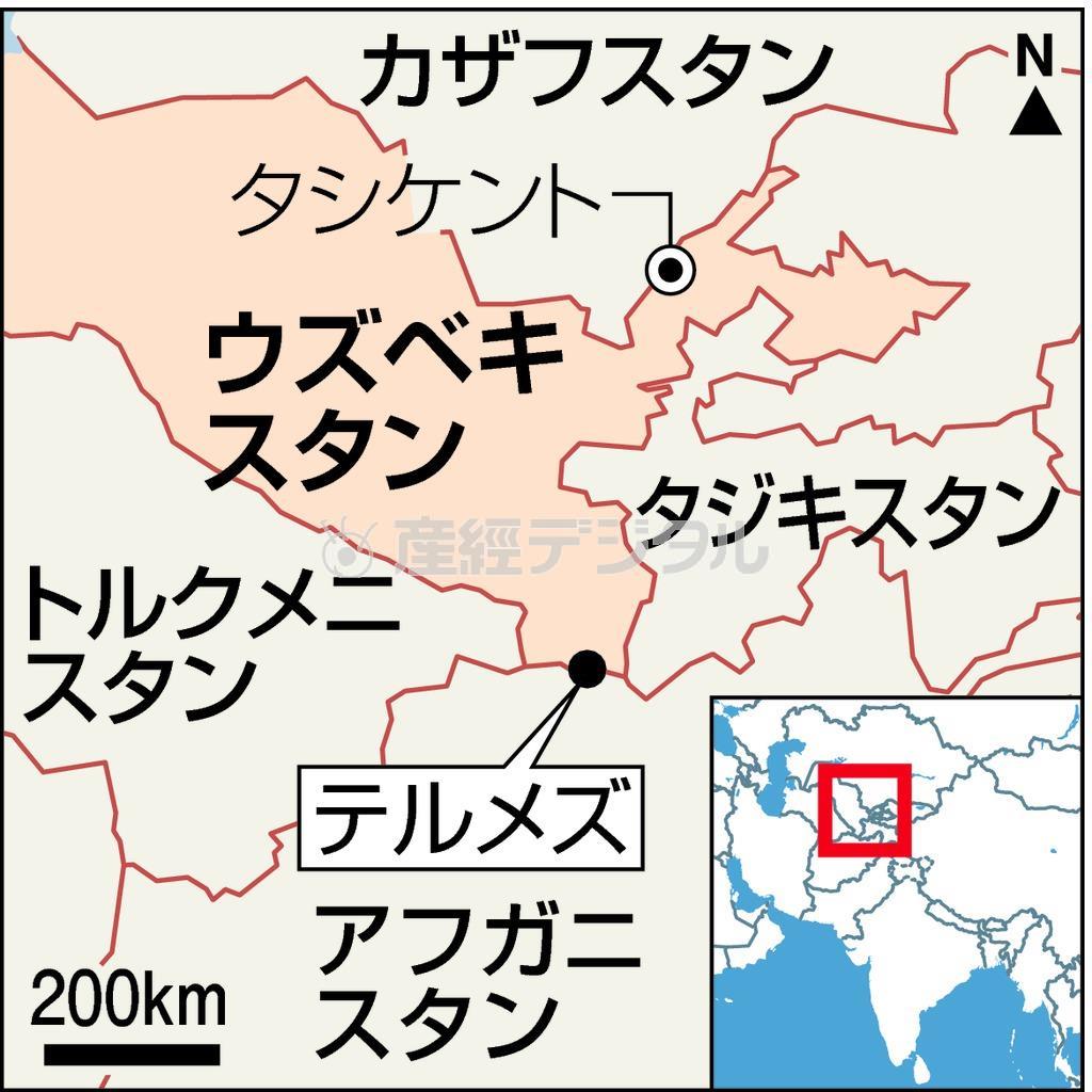 ウズベキスタン・スルハンダリヤ州テルメズ