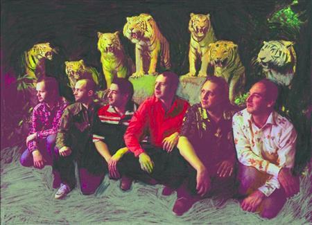 スイスで結成されたインペリアル・タイガー・オーケストラ（提供写真）