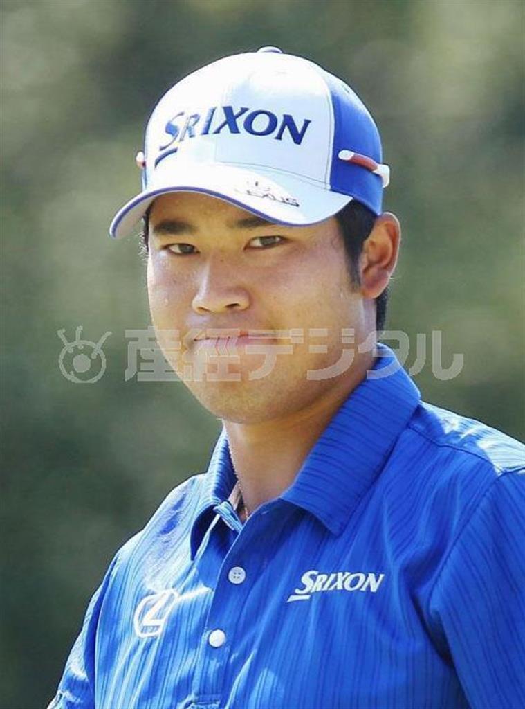 男子ゴルフの松山英樹（共同）