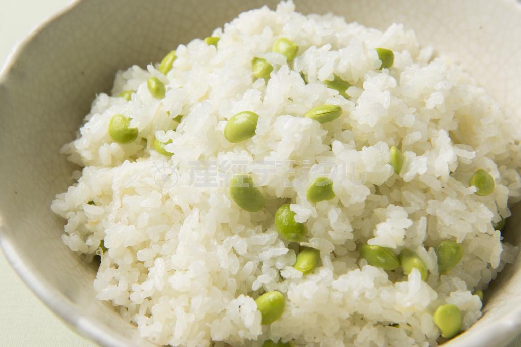 枝豆ご飯（松下二郎さん撮影、提供写真）