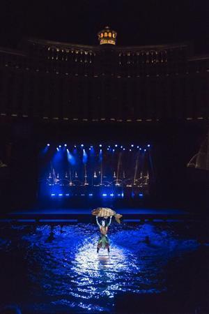 ラスベガスでは初の歌舞伎公演となった＝２０１５年８月１５日、米ネバダ州（提供写真）。（Ｃ）松竹株式会社