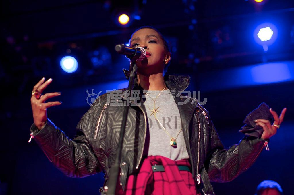 ソウルキャンプに出演するローリン・ヒル＝２０１３年１２月１０日（提供写真）