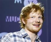 英歌手、エド・シーランさん＝２０１５年６月２２日、カナダ・オンタリオ州トロント（ロイター）