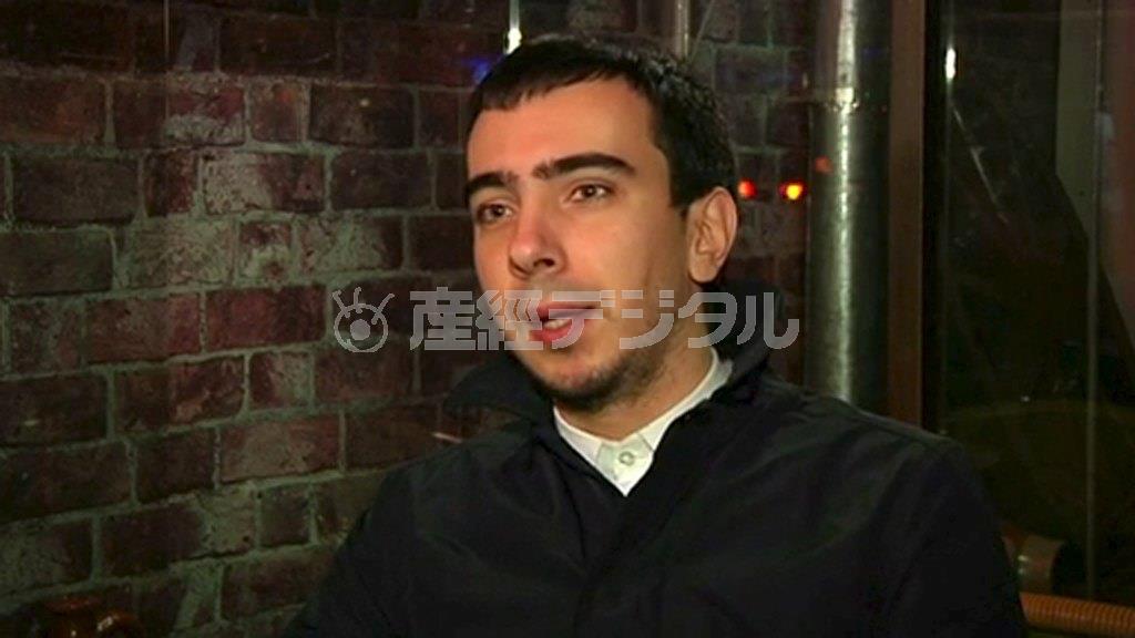 ロシアのコメディアンコンビ「ボバンとレクサス」の一人、ウラジーミル・クラスノフ氏＝２０１５年９月１７日、ロシア・首都モスクワ（ロイター）