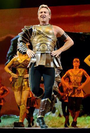 米ダンサー、マイケル・フラットレーさん＝２００５年９月２７日、米ニューヨーク（ＡＰ）