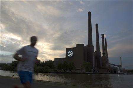 排ガス規制逃れが発覚し、ブランドイメージの失墜は免れないフォルクスワーゲン（ＶＷ）＝２０１５年９月２２日、ドイツ・ニーダーザクセン州ウォルフスブルグにあるＶＷの施設（ロイター）