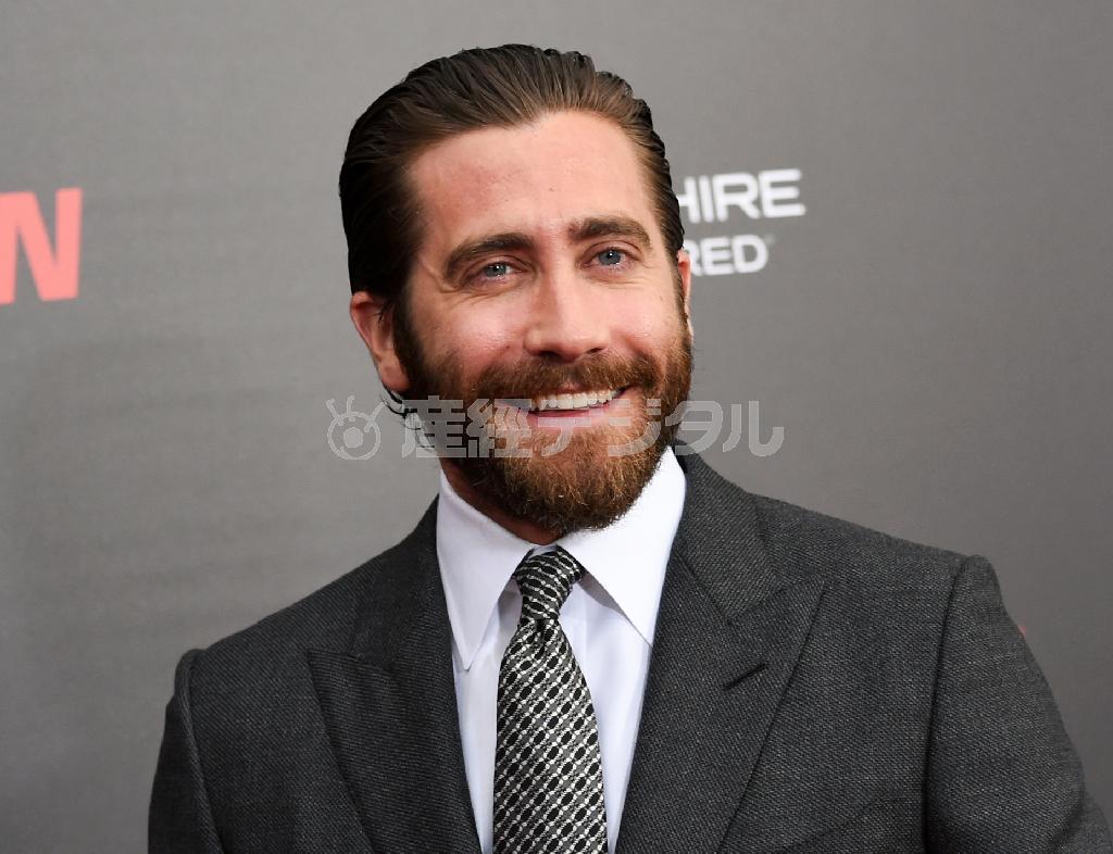 米俳優、ジェイク・ジレンホールさん＝２０１５年７月２０日、米ニューヨーク（ＡＰ）