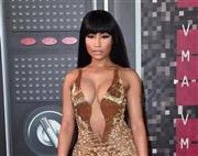 米ラップ歌手、ニッキー・ミナージュさん＝２０１５年８月３０日、米カリフォルニア州ロサンゼルス（ＡＰ）