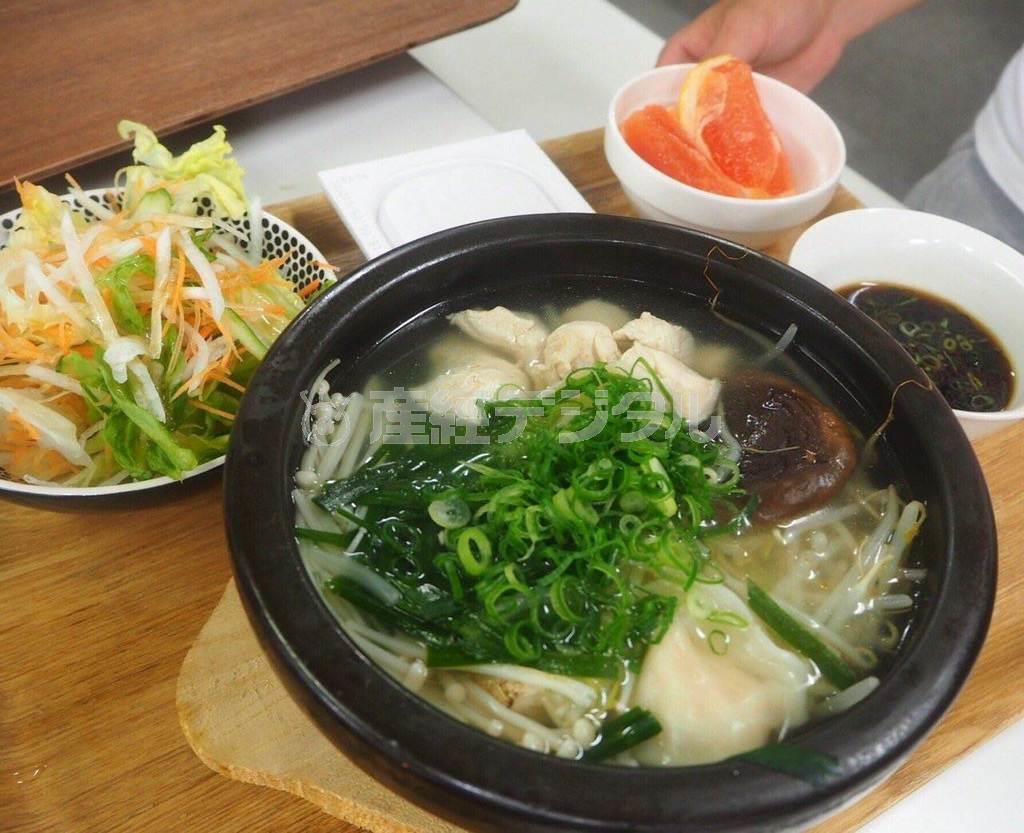 秋の味覚のきのこを使用した、脂質は低めのおいしいメニュー（大前恵さん撮影）