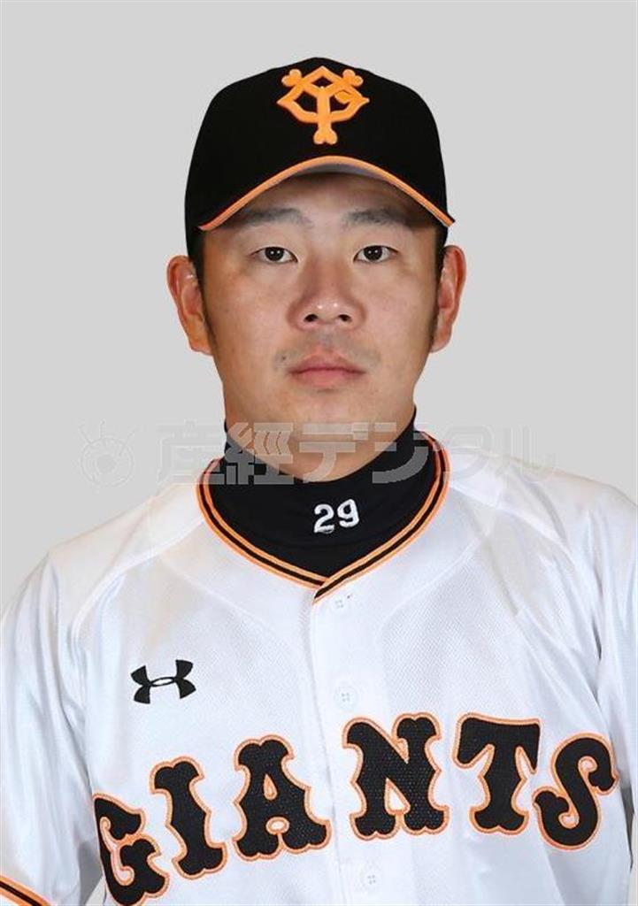 巨人の福田聡志（さとし）投手（共同）