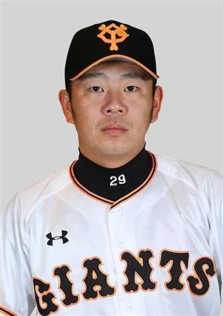 巨人の福田聡志（さとし）投手（共同）