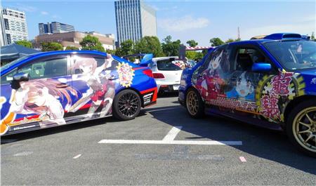 今回も『艦隊これくしょん -艦これ-』関係の痛車が多く集まった