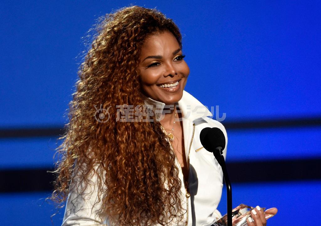 米歌手、ジャネット・ジャクソンさん＝２０１５年６月２８日、米カリフォルニア州ロサンゼルス（ＡＰ）