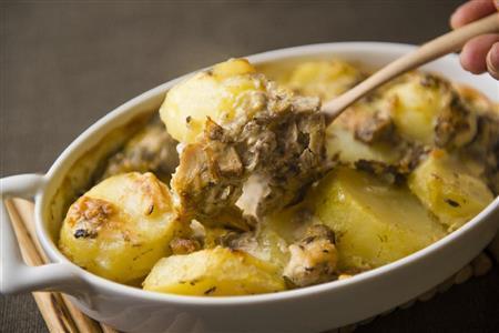 かんたんグラタン（松下二郎さん撮影）