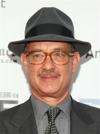 米俳優のトム・ハンクスさん＝２０１５年１０月４日、米ニューヨーク（ＡＰ）