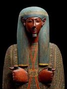 マミーボード（ミイラにかぶせられた木製の蓋）部分エジプト第３中間期（１０８０～６６４Ｂマミーボード（ミイラにかぶせられた木製の蓋）部分＿エジプト第３中間期（１０８０～６６４ＢＣ、提供写真）。（Ｃ）Ｆｏｎｄａｔｉｏｎ＿Ｇａｎｄｕｒ＿ｐｏｕｒ＿ｌ’Ａｒｔ，Ｇｅｎｅｖａ，Ｓｗｉｔｚｅｒｌａｎｄ．Ｐｈｏｔｏｇｒａｐｈｅｒ：Ｓｓｄｒａ＿Ｐｏｉｎｅｔｅｔ