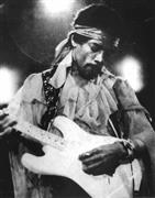 伝説のロックギタリスト、ジミー・ヘンドリックスさん（１９４２～７０年、ＡＰ）