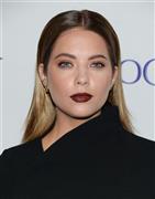 米女優のアシュレイ・ベンソンさん＝２０１５年１０月１１日、米ニューヨーク（ＡＰ）