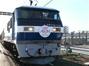 イオンが複数の取引先と共同で実施した貨物列車を使ったモーダルシフト＝２０１４年１２月（ＪＲ貨物提供）