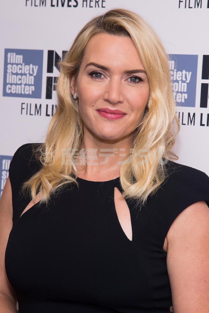 英女優、ケイト・ウィンスレットさん＝２０１５年１０月６日、米ニューヨーク（ＡＰ）