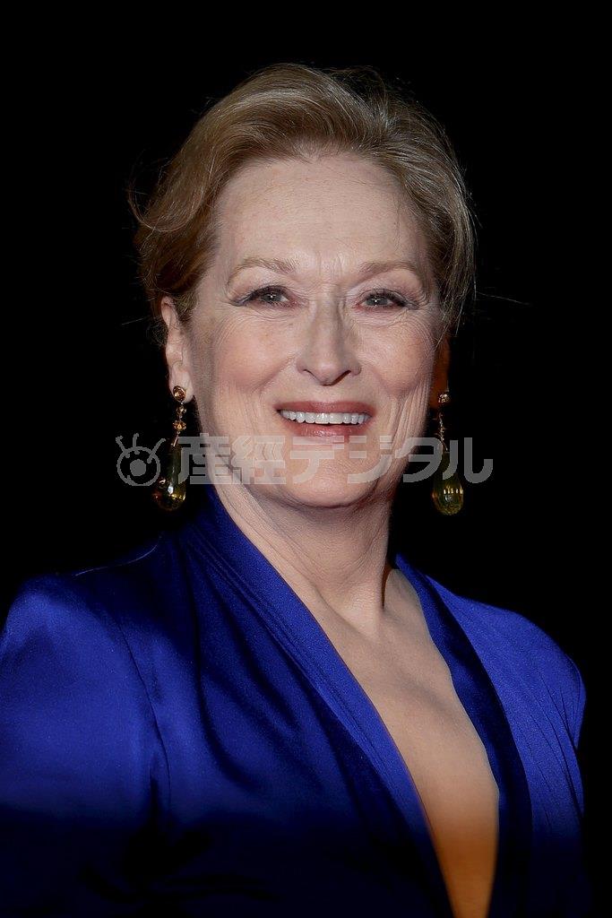 米女優のメリル・ストリープさん＝２０１５年１０月７日、英国・首都ロンドン（ロイター）
