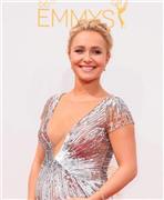 米女優のヘイデン・パネッティーアさん＝２０１４年８月２５日、米カリフォルニア州ロサンゼルス（ＡＰ）