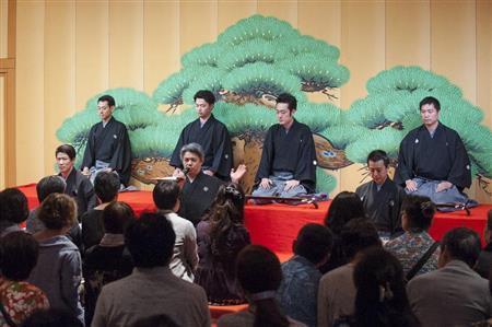 ９月１５日に初めて開催された長唄演奏会。定例化を検討している＝２０１５年（歌舞伎座提供）