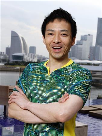 ヨガのトレーナー、進藤悦夫さん＝２０１５年１０月１５日、神奈川県横浜市神奈川区のインスパ横浜（田中幸美撮影）