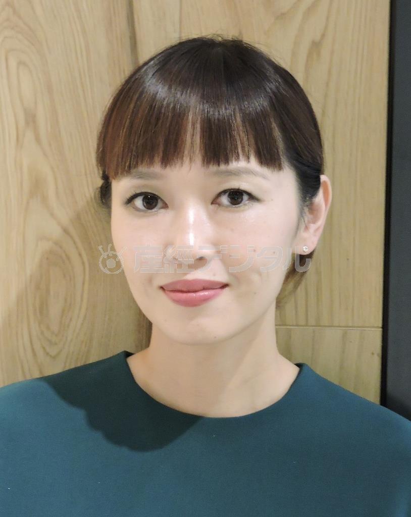デザイナーの植田みずきさん＝２０１５年８月２８日（藤沢志穂子撮影）