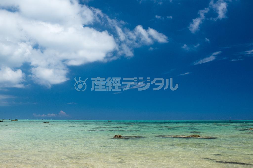 伊原間（いばるま）から臨む太平洋＝沖縄県石垣市（永山真治さん撮影）