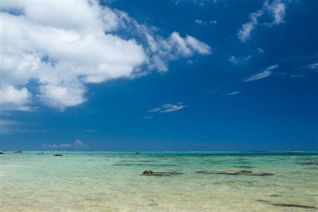 伊原間（いばるま）から臨む太平洋＝沖縄県石垣市（永山真治さん撮影）