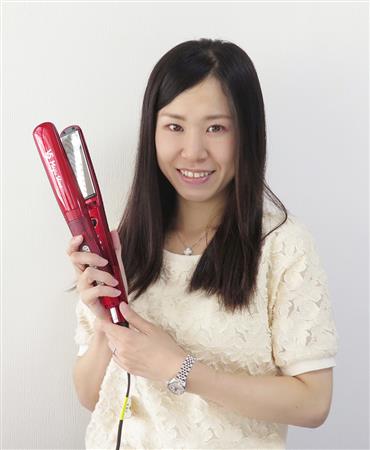 小泉成器商品事業部で美容器具を担当する金沢公子さん