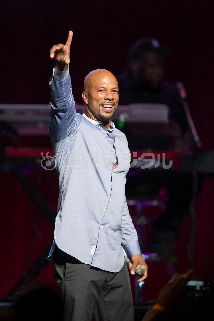 米ラップ歌手・俳優、コモンさん＝２０１５年８月６日、米ジョージア州アトランタ（ＡＰ）