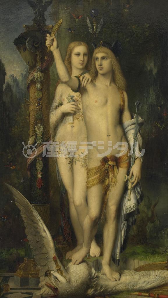 ギュスターヴ・モロー≪イアソン≫１８６５年、油彩・カンヴァス。オルセー美術館（パリ、提供写真）。（Ｃ）ＲＭＮ－Ｇｒａｎｄ＿Ｐａｌａｉｓ（ｍｕｓeｅ＿ｄ’Ｏｒｓａｙ）／Ｈｅｒｖe＿Ｌｅｗａｎｄｏｗｓｋｉ／ｄｉｓｔｒｉｂｕｔｅｄ＿ｂｙ＿ＡＭＦ