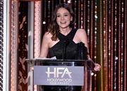 英女優、キャリー・マリガンさん＝２０１５年１１月１日、米カリフォルニア州ビバリーヒルズ（ＡＰ）