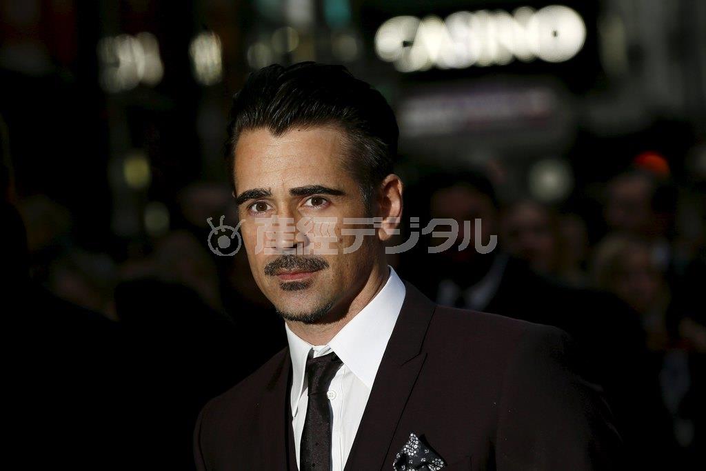 アイルランドの俳優、コリン・ファレルさん＝２０１５年１０月１３日、英国・首都ロンドン（ロイター）