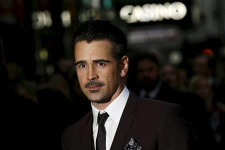 アイルランドの俳優、コリン・ファレルさん＝２０１５年１０月１３日、英国・首都ロンドン（ロイター）