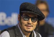 米俳優、ジョニー・デップさん＝２０１５年９月１４日、カナダ・オンタリオ州トロント（ロイター）
